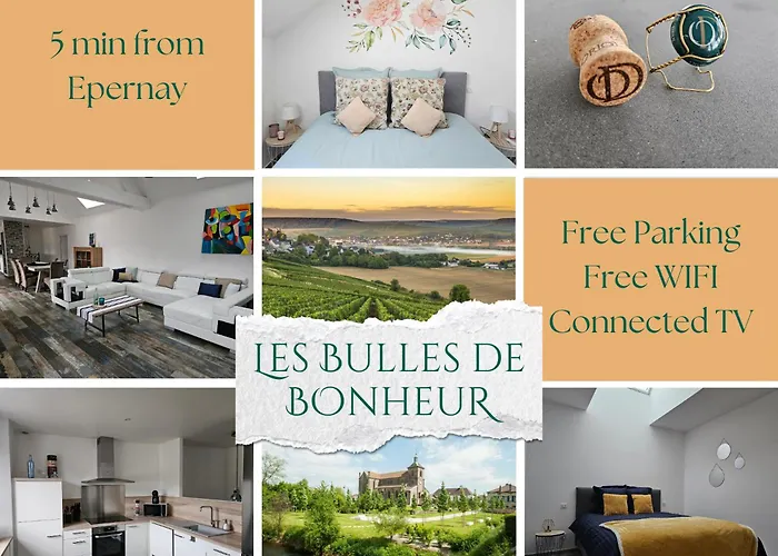 Les Bulles De Bonheur - Au Coeur Du Vignoble Champenois Chouilly