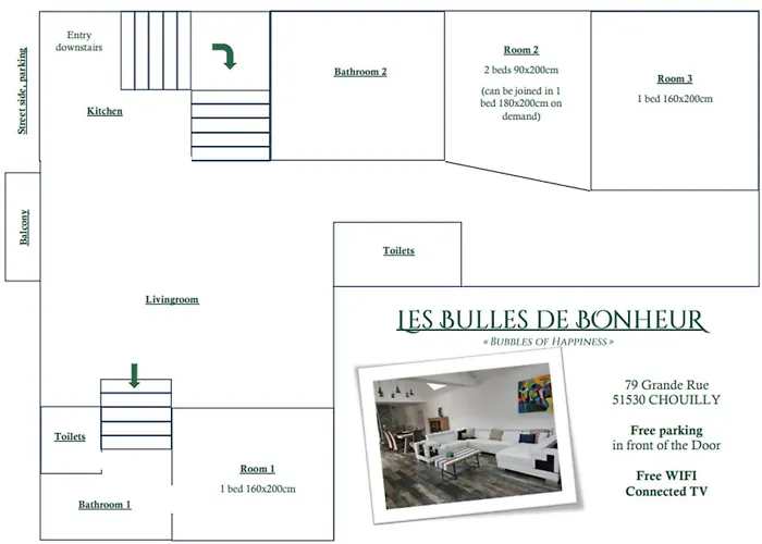 Les Bulles De Bonheur - Au Coeur Du Vignoble Champenois * Chouilly